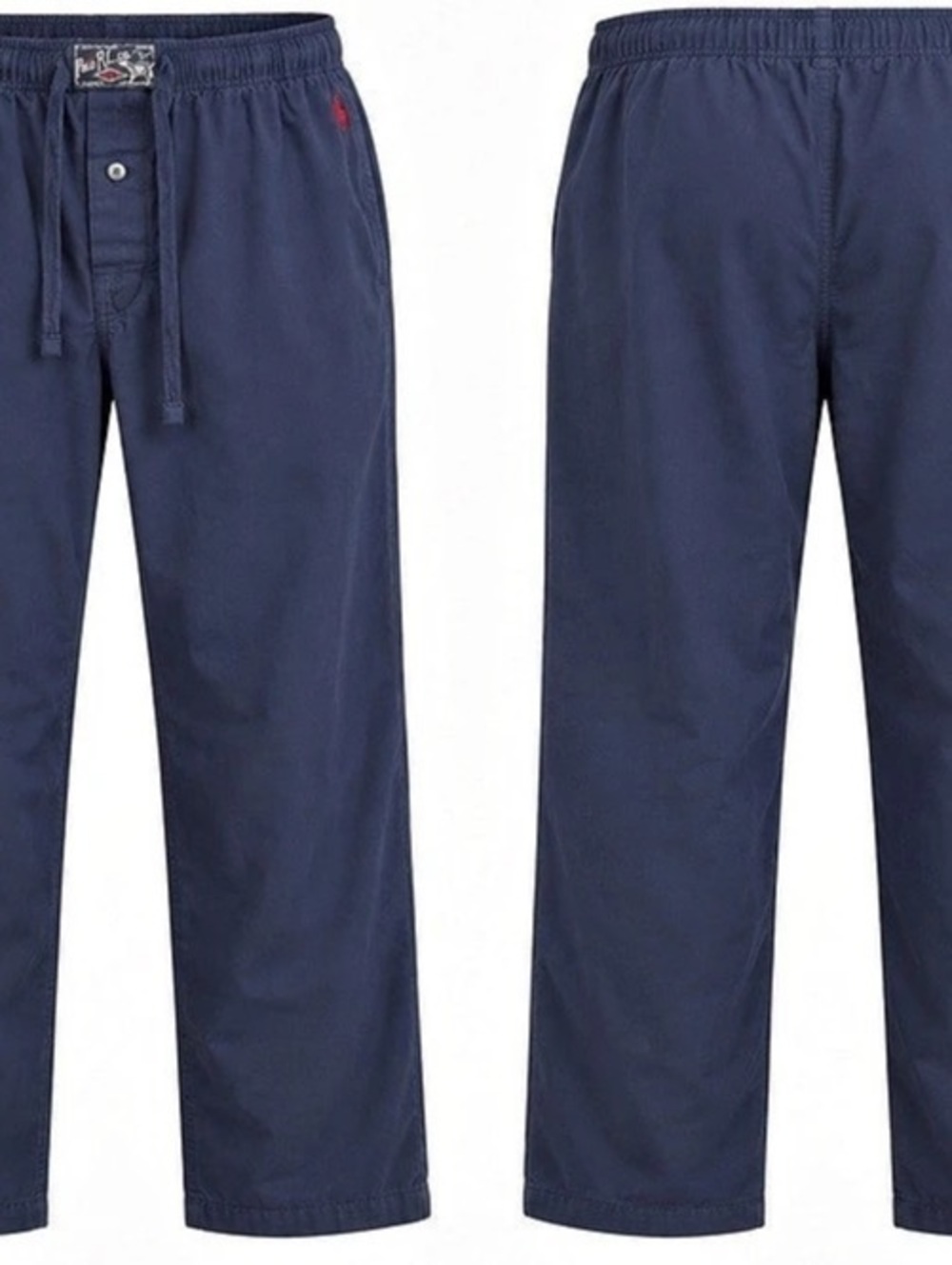 Polo Ralph Lauren Men’s XL Navy Blue 100% Cotton Lounge Pajama Pants Red Pony
